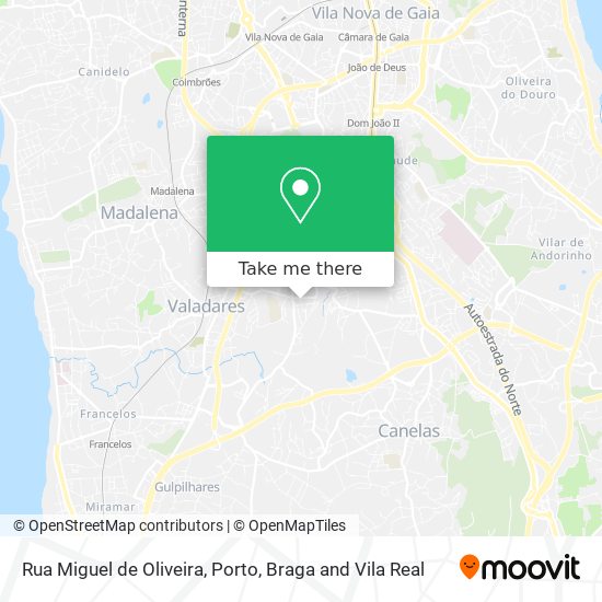 Rua Miguel de Oliveira map
