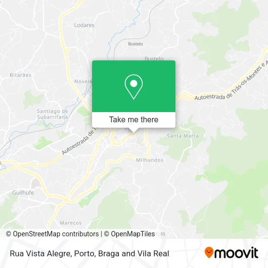 Rua Vista Alegre map