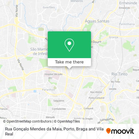 Rua Gonçalo Mendes da Maia map
