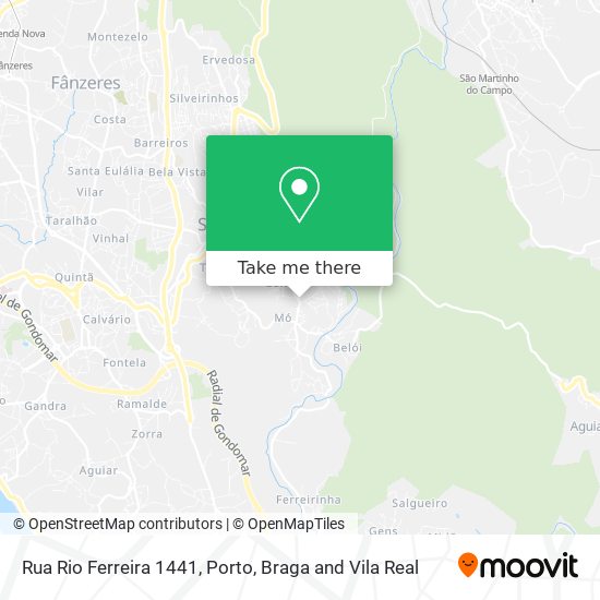 Rua Rio Ferreira 1441 map