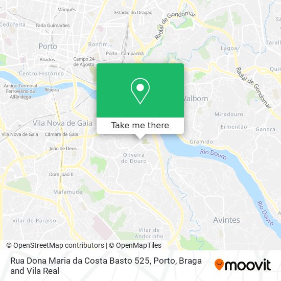 Rua Dona Maria da Costa Basto 525 map