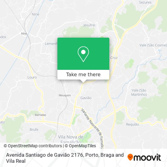 Avenida Santiago de Gavião 2176 map