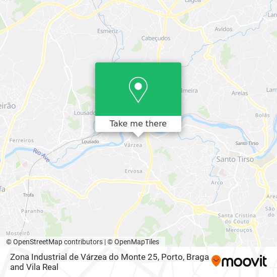 Zona Industrial de Várzea do Monte 25 map