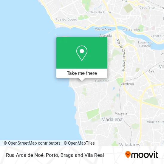 Rua Arca de Noé map