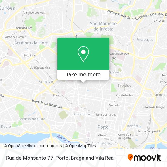 Rua de Monsanto 77 map