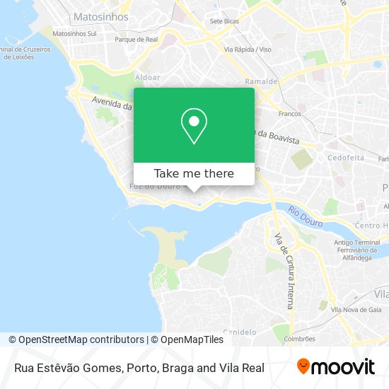 Rua Estêvão Gomes map
