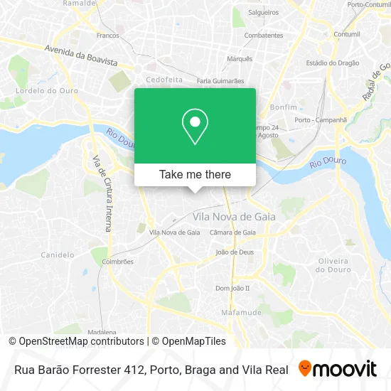 Rua Barão Forrester 412 map
