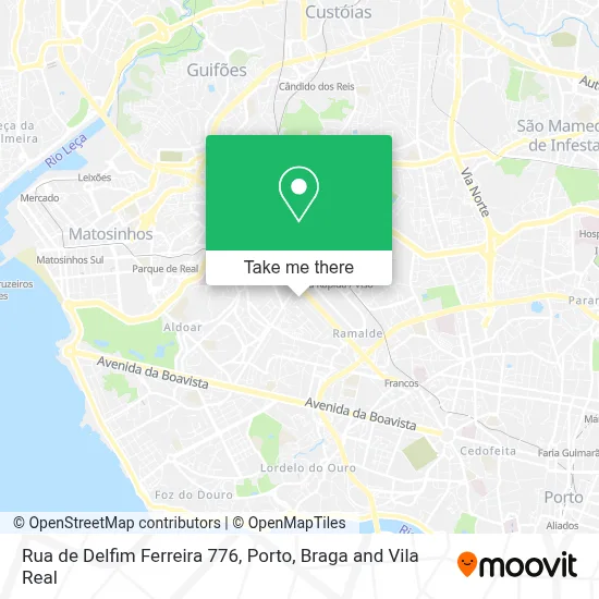 Rua de Delfim Ferreira 776 map
