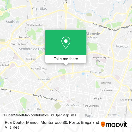 Rua Doutor Manuel Monterroso 80 map