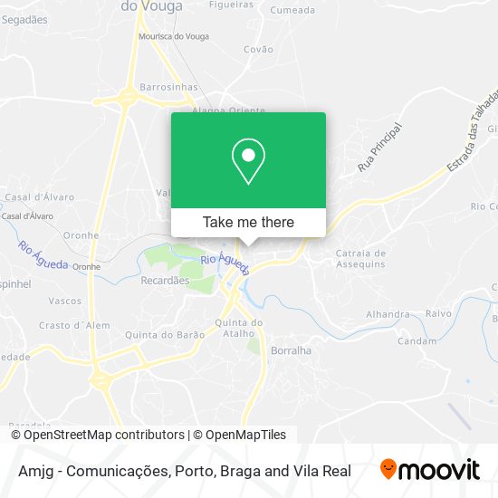 Amjg - Comunicações mapa