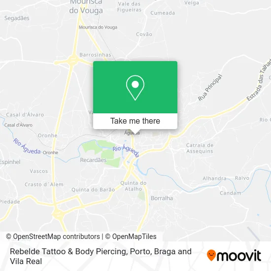 Rebelde Tattoo & Body Piercing map
