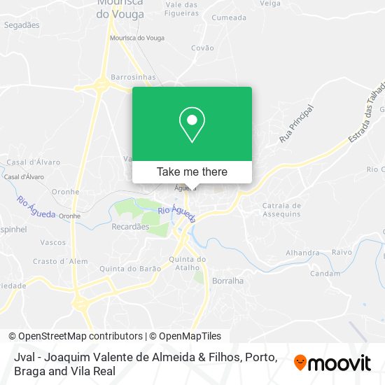 Jval - Joaquim Valente de Almeida & Filhos mapa