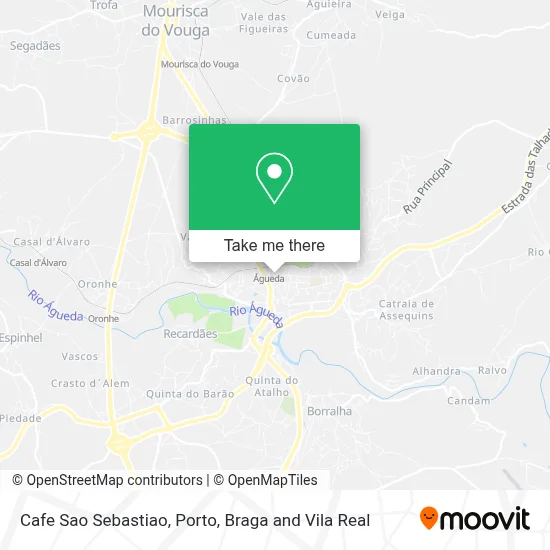 Cafe Sao Sebastiao map