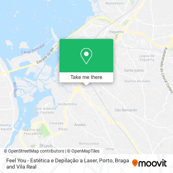 Feel You - Estética e Depilação a Laser mapa