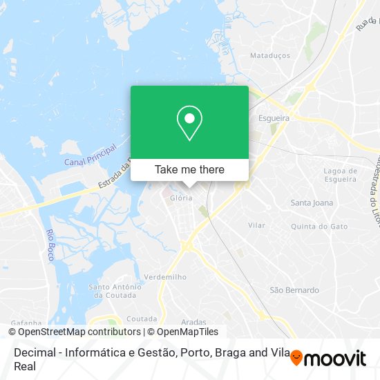 Decimal - Informática e Gestão mapa