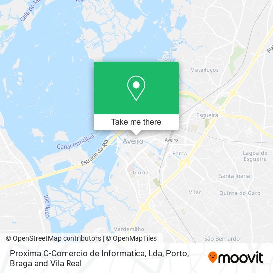 Proxima C-Comercio de Informatica, Lda map