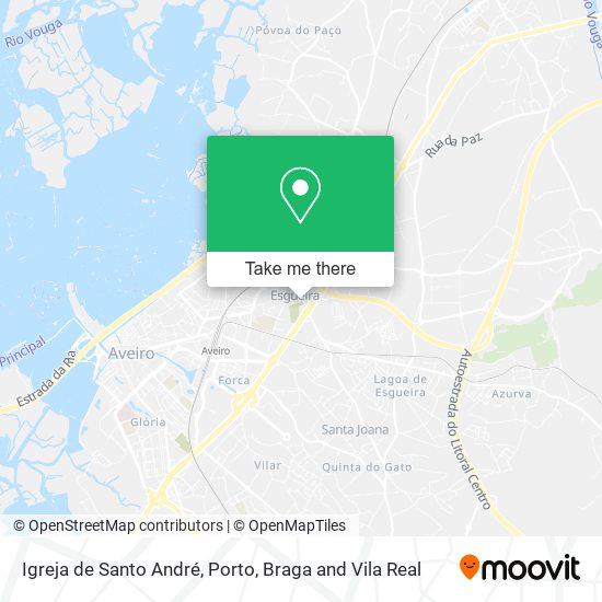 Igreja de Santo André map