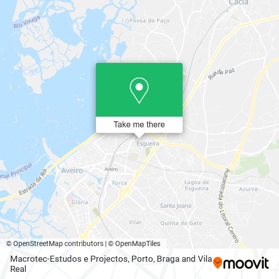 Macrotec-Estudos e Projectos mapa