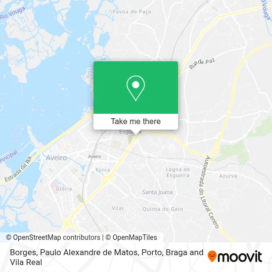 Borges, Paulo Alexandre de Matos map