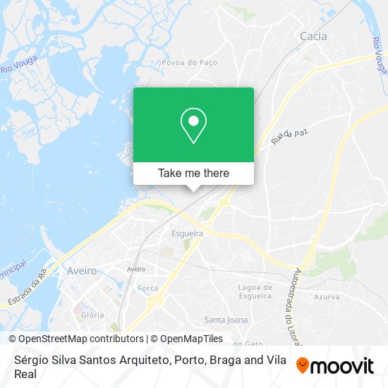 Sérgio Silva Santos Arquiteto map