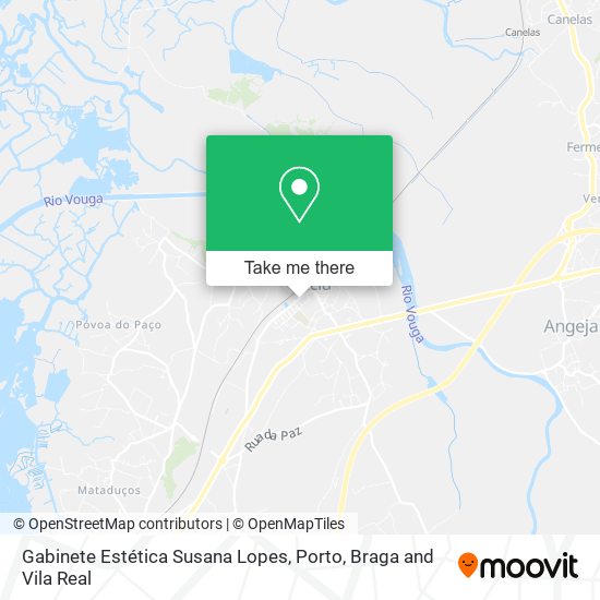 Gabinete Estética Susana Lopes mapa