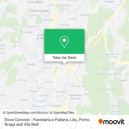 Doce Convívio - Pastelaria e Padaria, Lda. map
