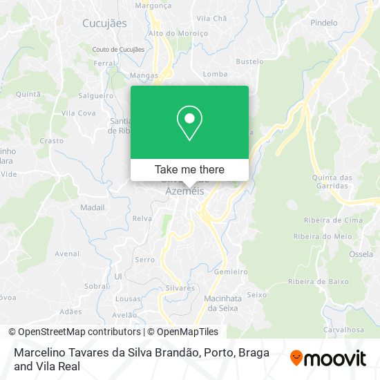 Marcelino Tavares da Silva Brandão map