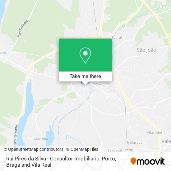 Rui Pires da Silva - Consultor Imobiliário map