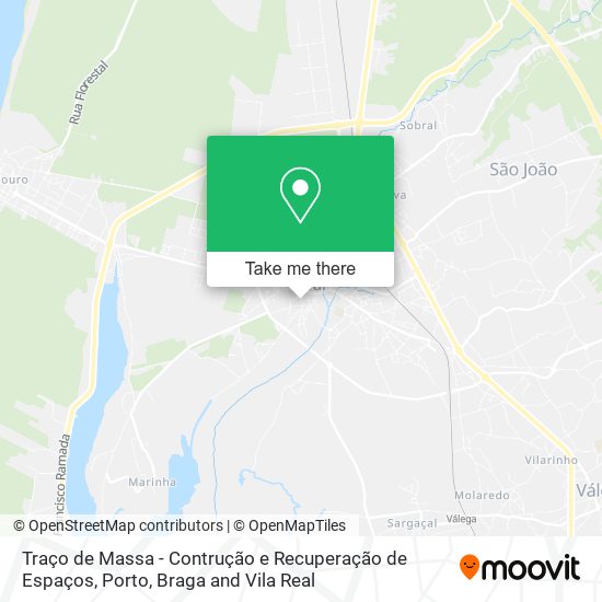 Traço de Massa - Contrução e Recuperação de Espaços map