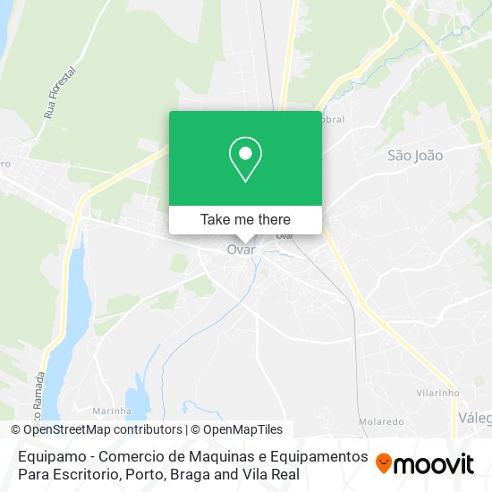 Equipamo - Comercio de Maquinas e Equipamentos Para Escritorio map