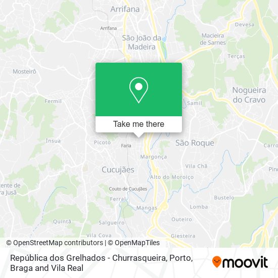 República dos Grelhados - Churrasqueira mapa