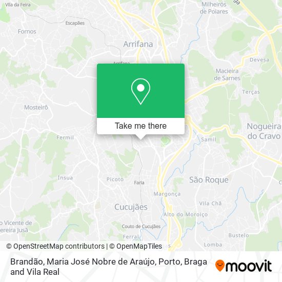 Brandão, Maria José Nobre de Araújo mapa