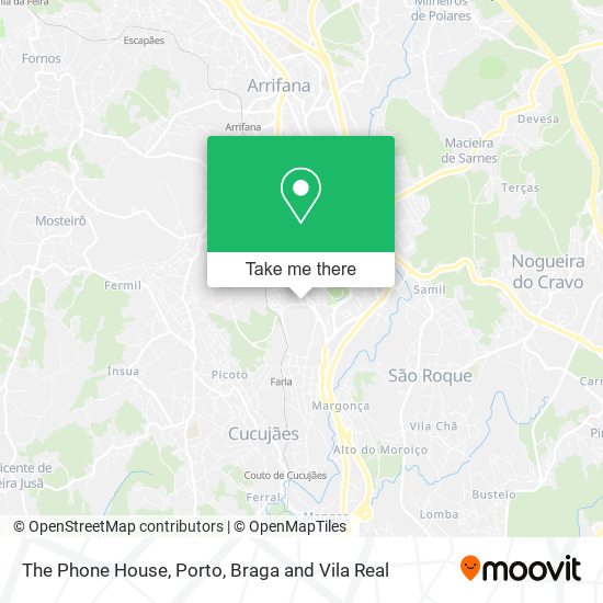 The Phone House map