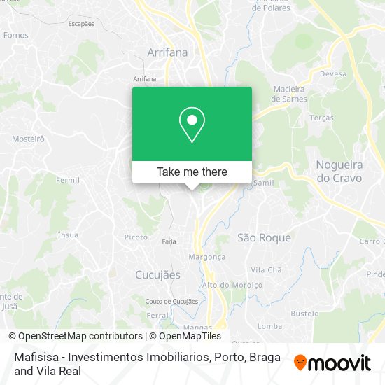 Mafisisa - Investimentos Imobiliarios mapa