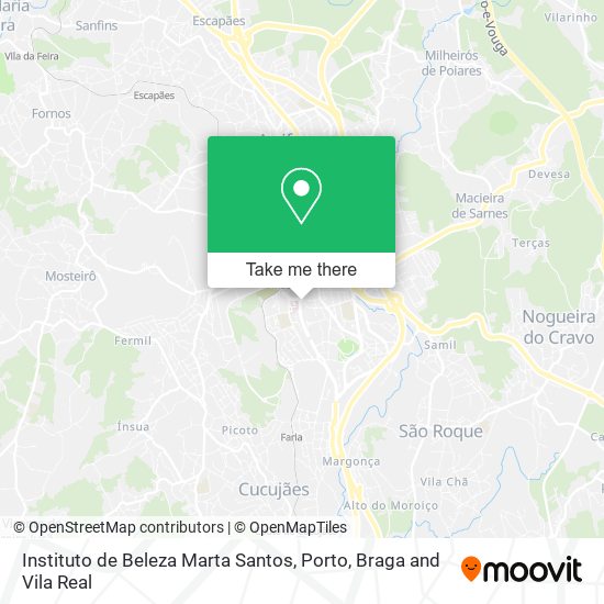 Instituto de Beleza Marta Santos map