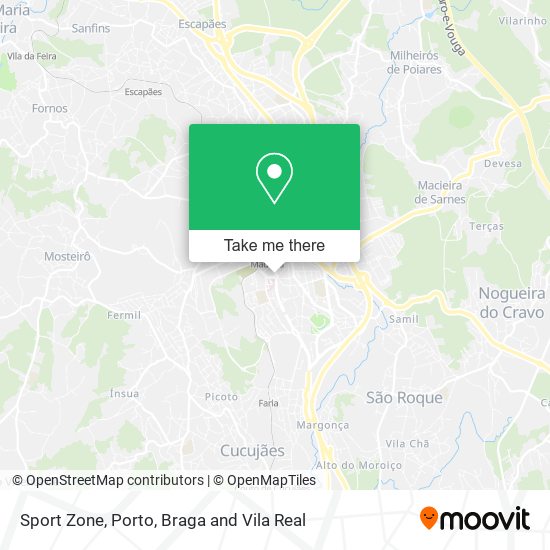 Sport Zone map