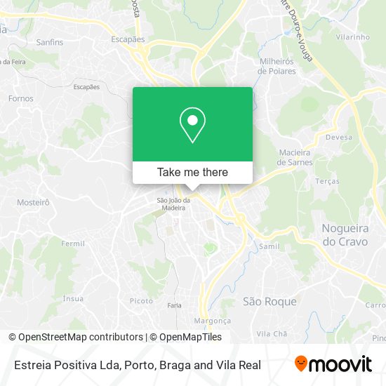 Estreia Positiva Lda mapa