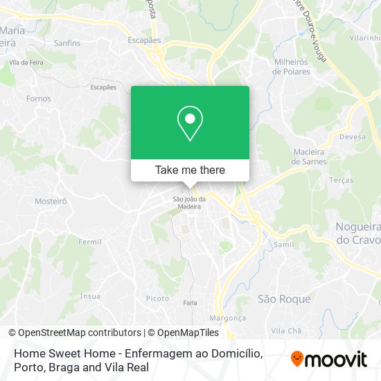Home Sweet Home - Enfermagem ao Domicílio map