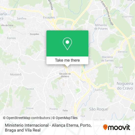 Ministerio Internacional - Aliança Eterna map