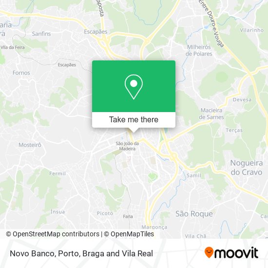 Novo Banco map