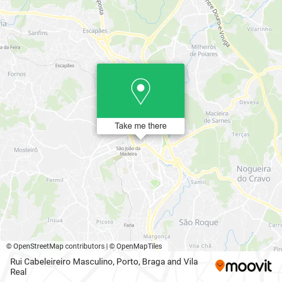 Rui Cabeleireiro Masculino map