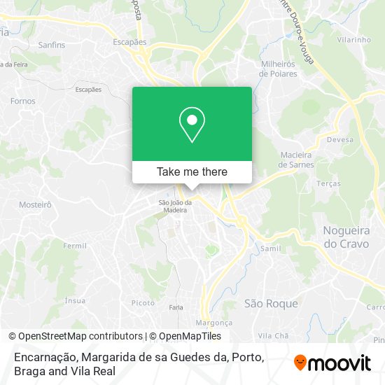 Encarnação, Margarida de sa Guedes da mapa