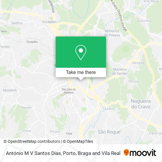 António M V Santos Dias mapa