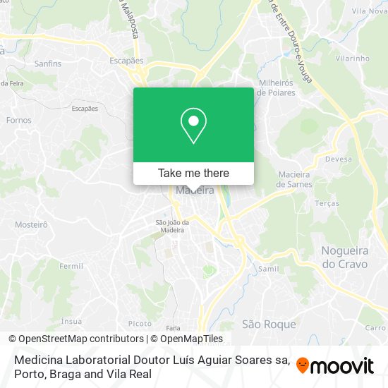 Medicina Laboratorial Doutor Luís Aguiar Soares sa mapa