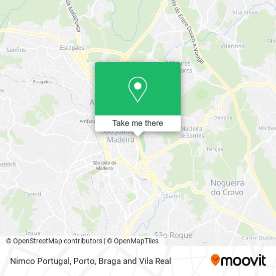 Nimco Portugal map