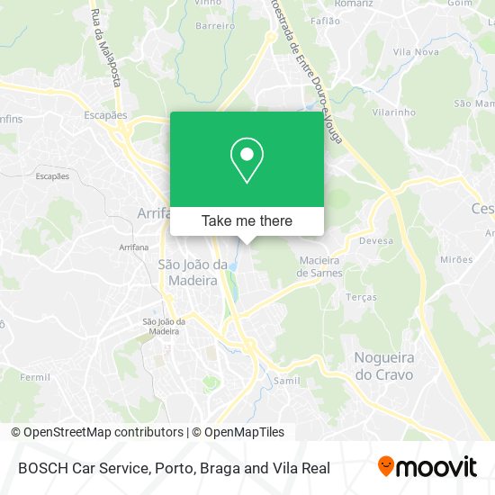 BOSCH Car Service mapa