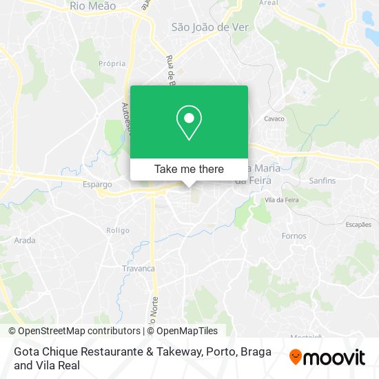 Gota Chique Restaurante & Takeway mapa