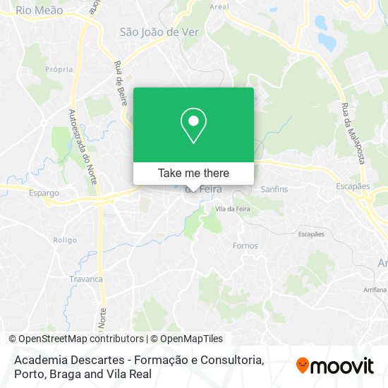 Academia Descartes - Formação e Consultoria map