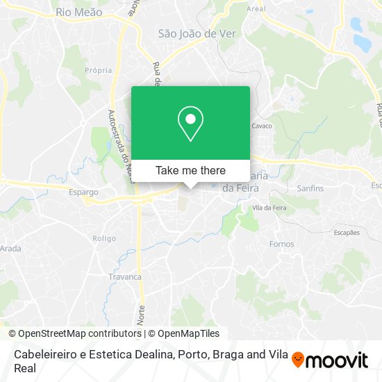 Cabeleireiro e Estetica Dealina map