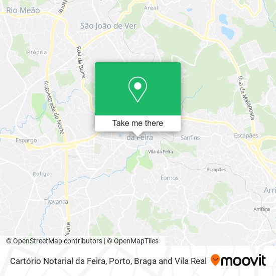 Cartório Notarial da Feira map